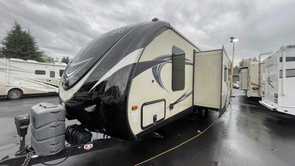 Discover the 2016 Bullet Premier 26RBPR, now available at Ryan’s RV in Everett.