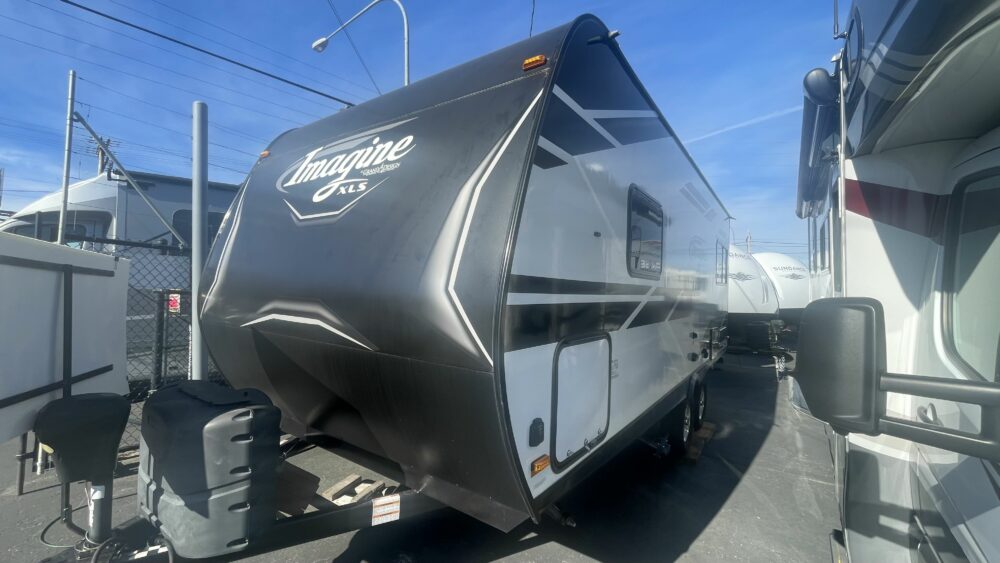 The 2019 Grand Design Imagine 19RLE, available at Ryan’s RV in Everett, WA